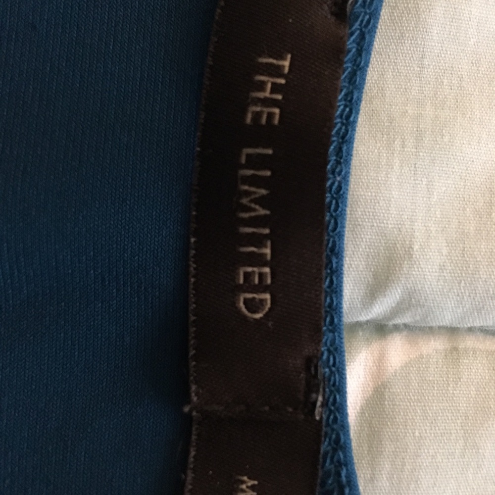 Turquoise Ruffled Tank Top - Picture 4 of 4